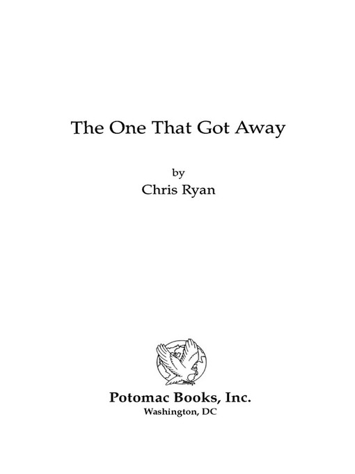 Title details for The One that Got Away by Chris Ryan - Wait list